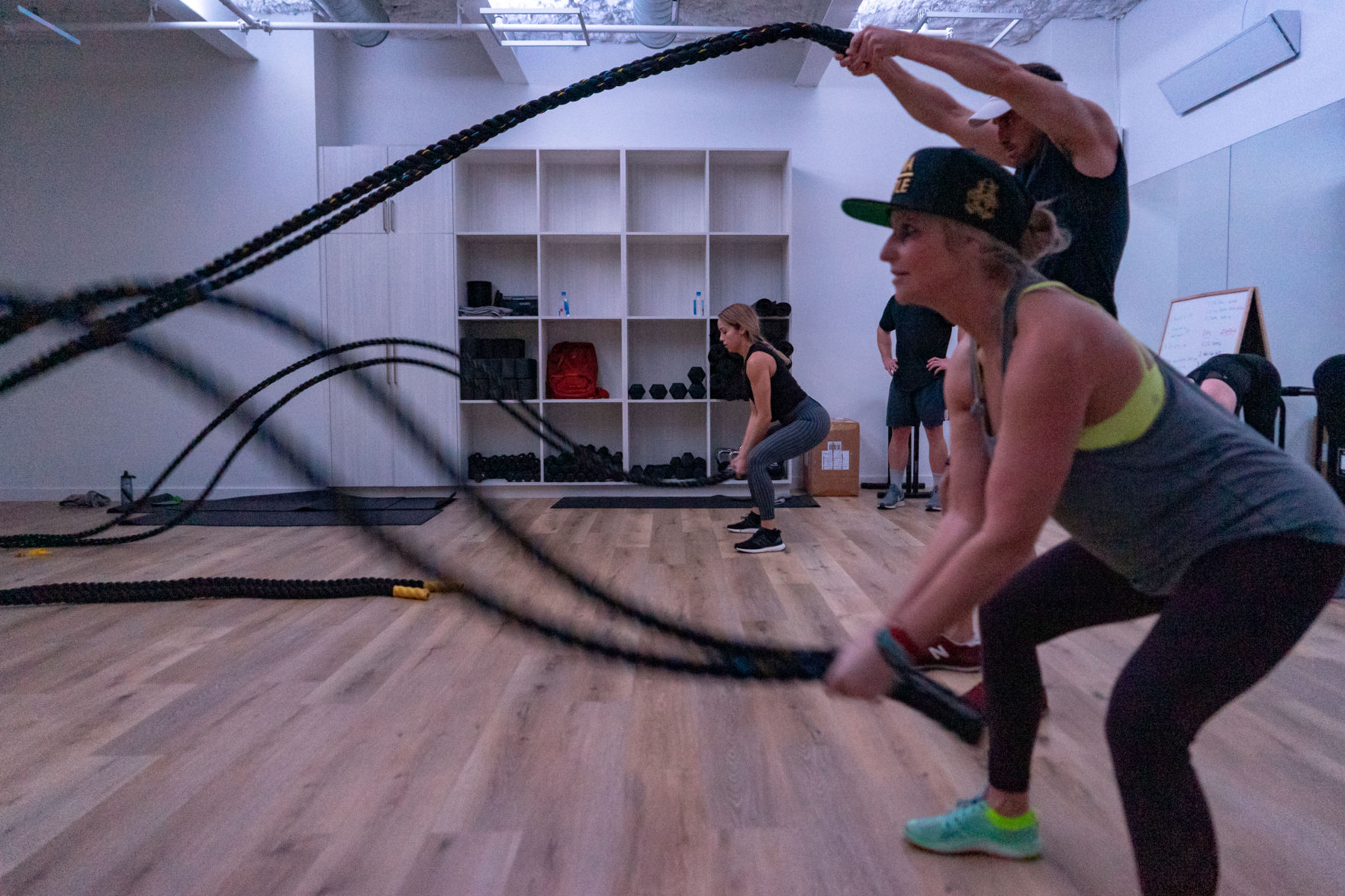 Ripped through ropes